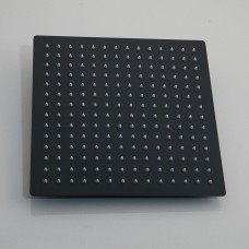 Rene Houtman Douchekop | Zwart | Vierkant | 20 x 20 cm