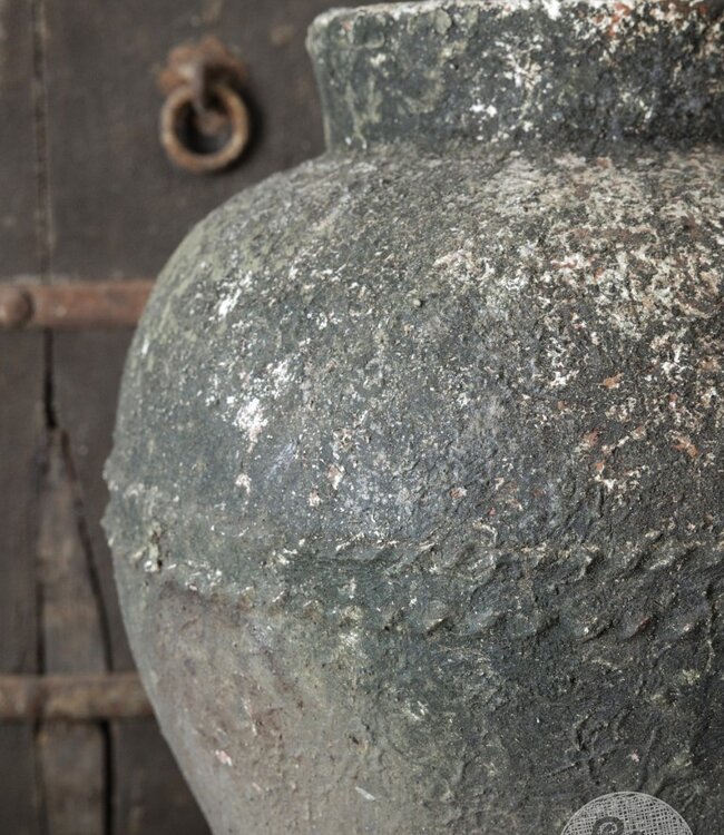 Be-Uniq Verweerde Oude Kruik | Indonesië | Nr 2 | H63xD37 cm