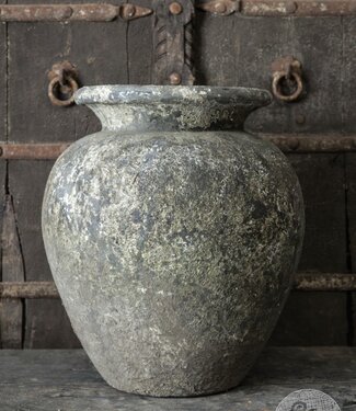 Be-Uniq Oude Verweerde Kruik | Indonesië | H53 x D44 cm
