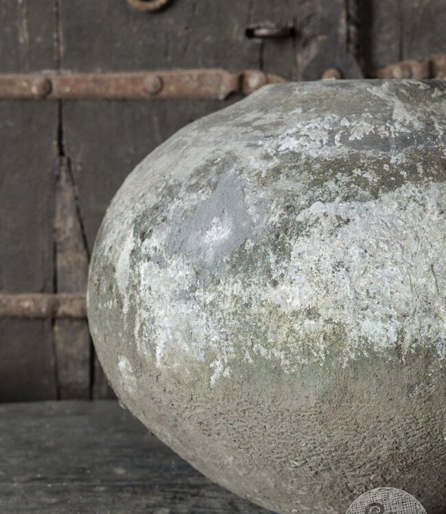 Be-Uniq Oude Verweerde Kruik | Indonesië | H34 x D44 cm