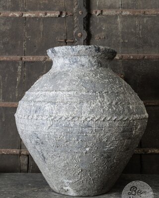 Be-Uniq Oude Verweerde Kruik | Indonesië | H60 x D56 cm