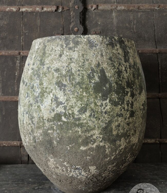 Be-Uniq Oude Verweerde Kruik | Indonesië | H62 x D52 cm