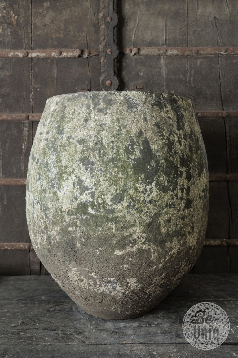 Be-Uniq Oude Verweerde Kruik | Indonesië | H62 x D52 cm