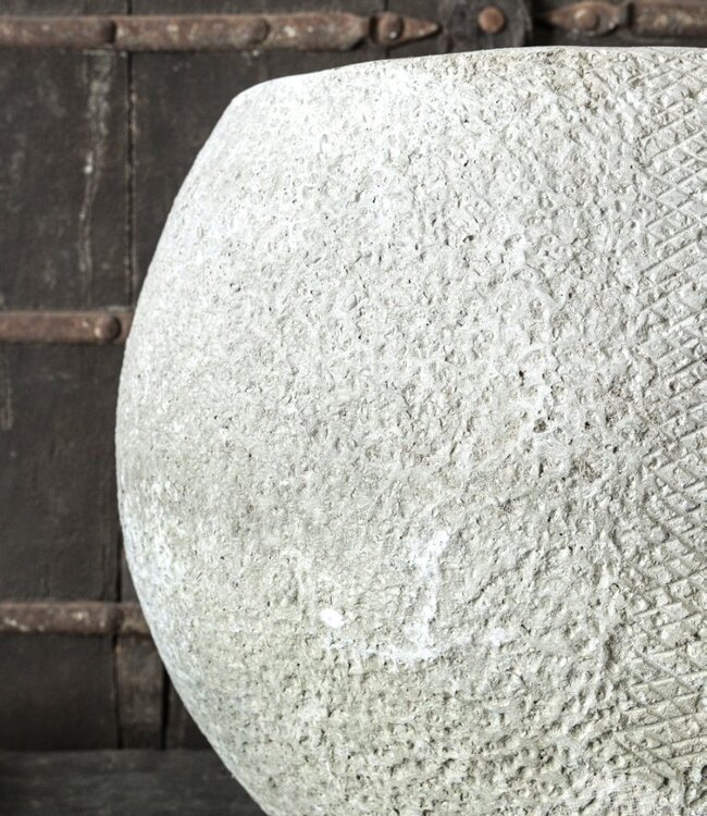 Be-Uniq Oude Verweerde Kruik | Indonesië | H50 x D55 cm