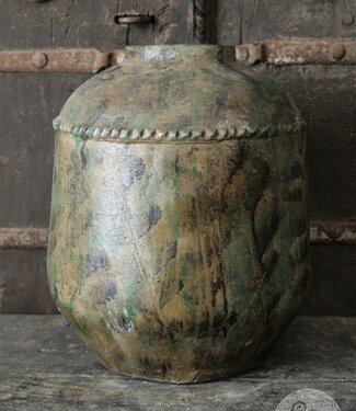 Be-Uniq Oude Verweerde Kruik | Indonesië | H38 x D31 cm