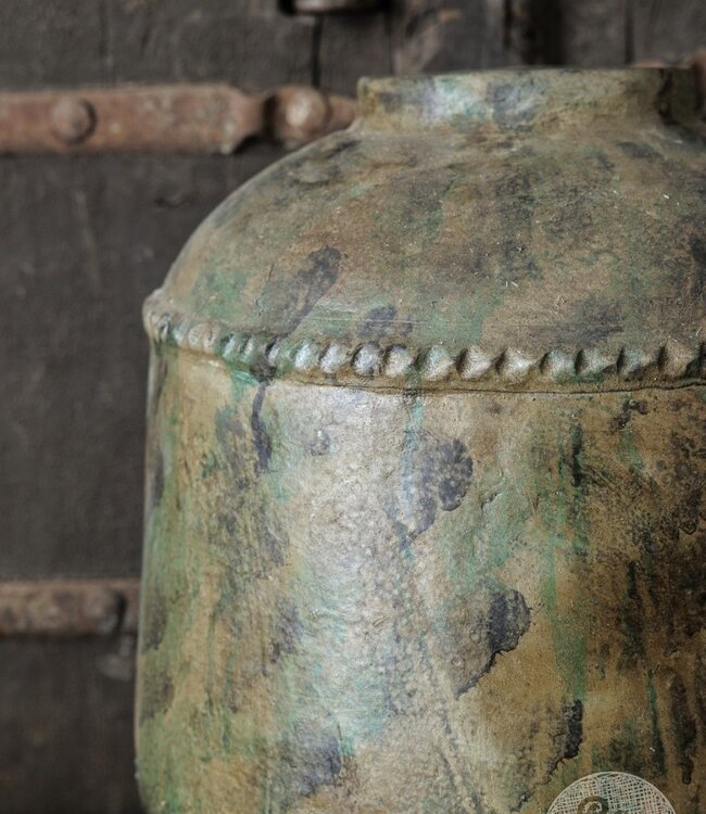 Be-Uniq Oude Verweerde Kruik | Indonesië | H38 x D31 cm