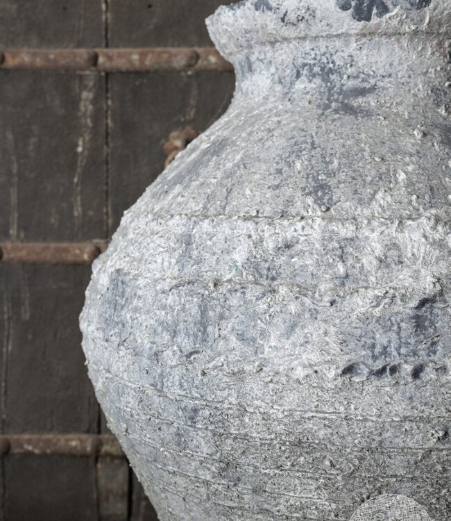 Be-Uniq Verweerde Oude Kruik | Indonesië | H60 x D56 cm