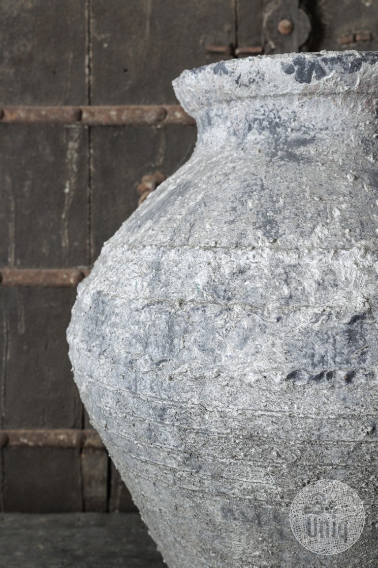 Be-Uniq Verweerde Oude Kruik | Indonesië | H60 x D56 cm