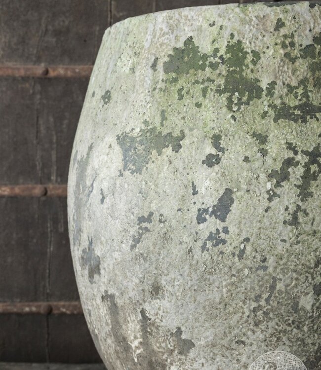 Be-Uniq Oude Verweerde Kruik | Indonesië | H61 x D54 cm