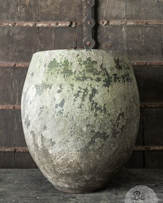 Be-Uniq Oude Verweerde Kruik | Indonesië | H61 x D54 cm