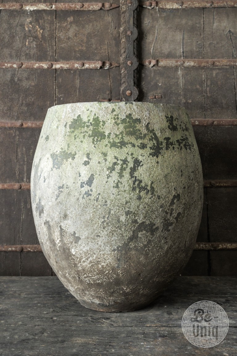 Be-Uniq Oude Verweerde Kruik | Indonesië | H61 x D54 cm