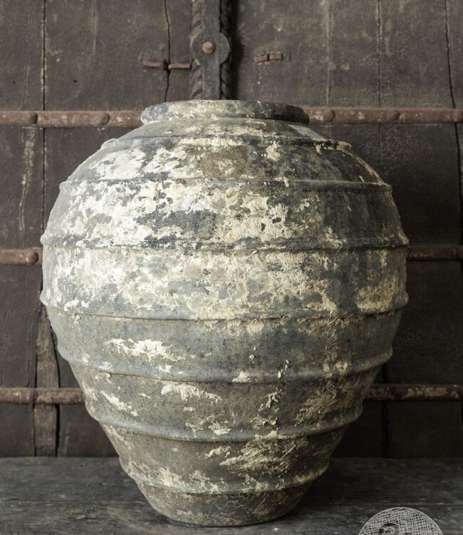 Be-Uniq Oude Verweerde Kruik | Indonesië | H58 x D55 cm