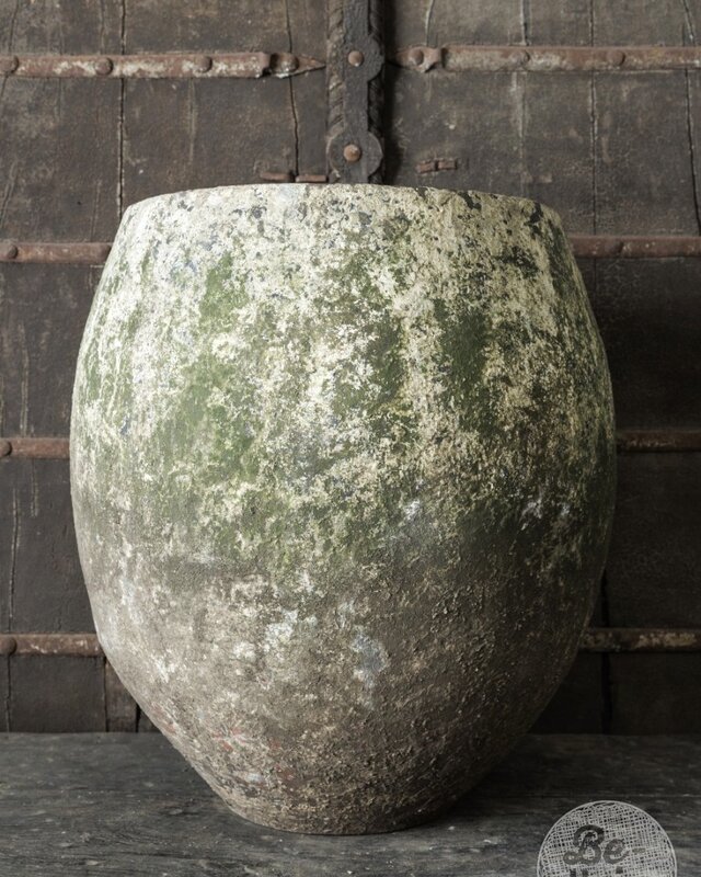 Be-Uniq Oude Verweerde Kruik | Indonesië | H60 x D58 cm