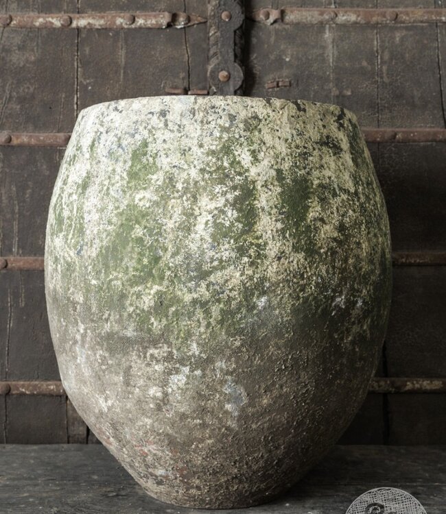 Be-Uniq Oude Verweerde Kruik | Indonesië | H60 x D58 cm