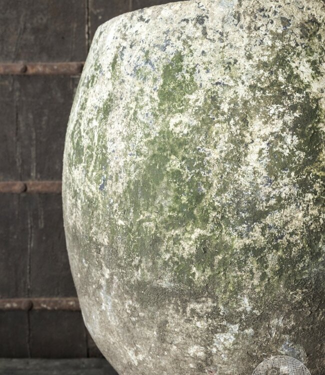 Be-Uniq Oude Verweerde Kruik | Indonesië | H60 x D58 cm