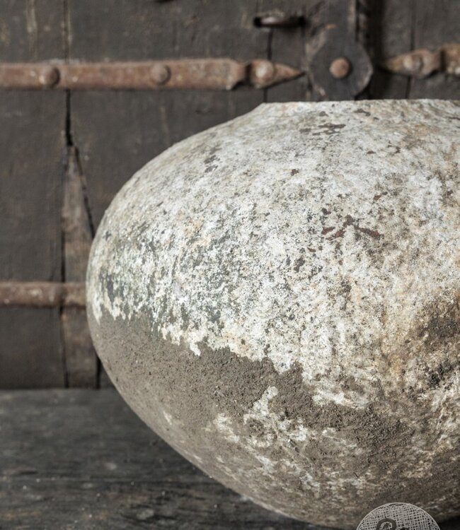 Be-Uniq Oude Verweerde Kruik | Indonesië | H33 x D44 cm