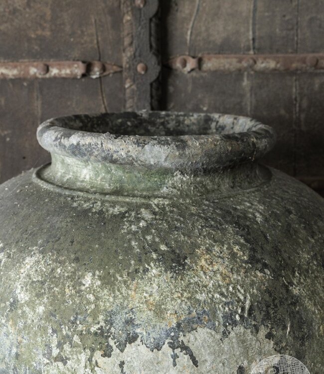 Be-Uniq Oude Verweerde Kruik | Indonesië | H80 x D59 cm