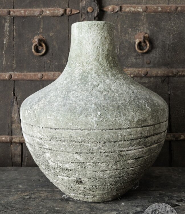 Be-Uniq Oude Verweerde Kruik | Indonesië | H50 x D44 cm