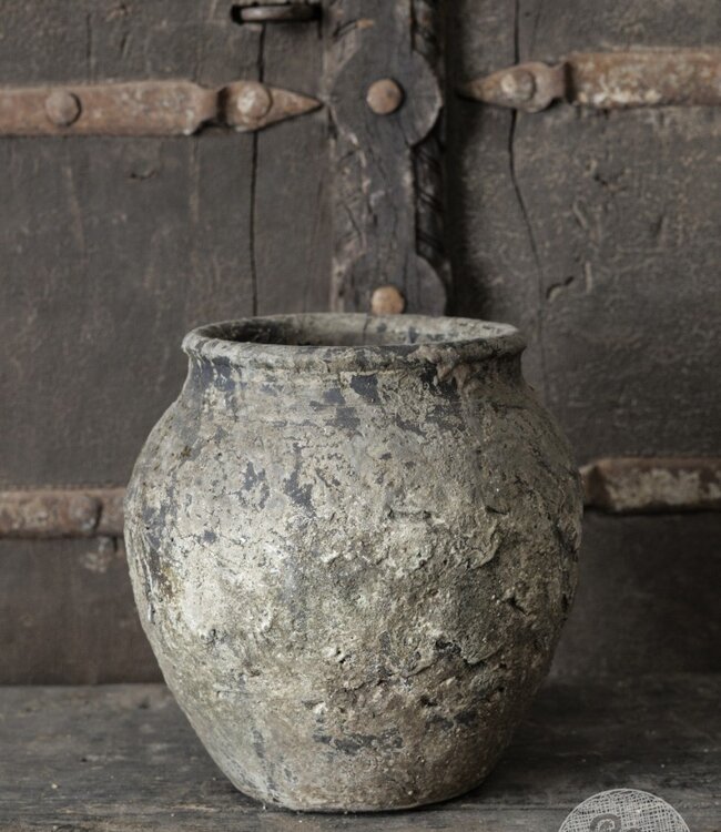 Be-Uniq Oude Verweerde Kruik | Indonesië | H24 x D24 cm