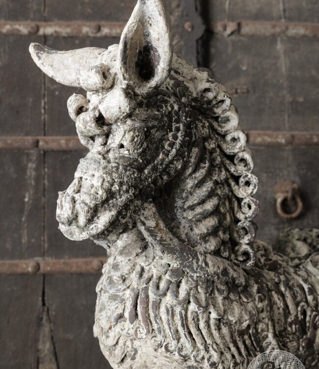 Be-Uniq Oud Verweerd Beeld | Indonesië | H69 x B66 x D24 cm