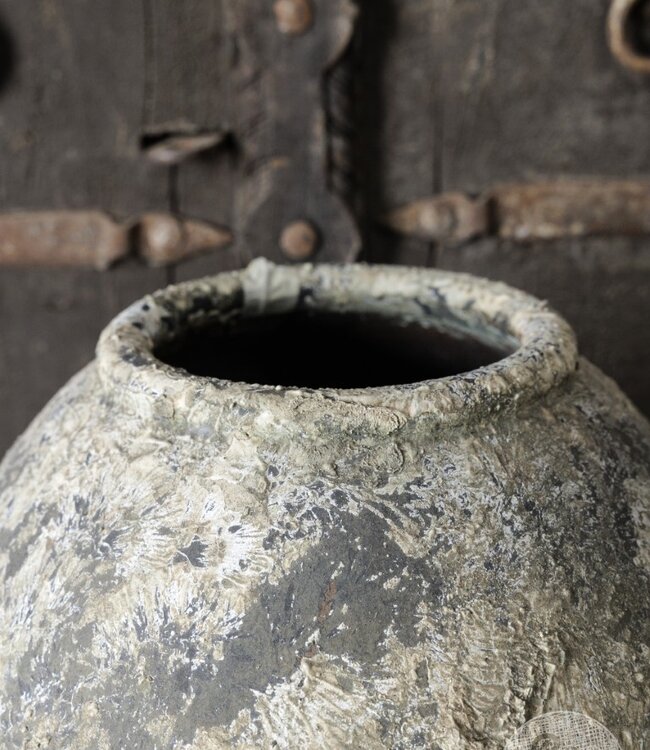 Be-Uniq Oude Verweerde Kruik | Indonesië | H39 x D33 cm