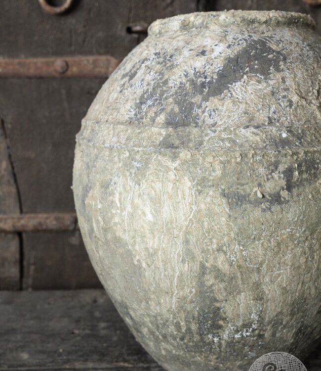 Be-Uniq Oude Verweerde Kruik | Indonesië | H39 x D33 cm