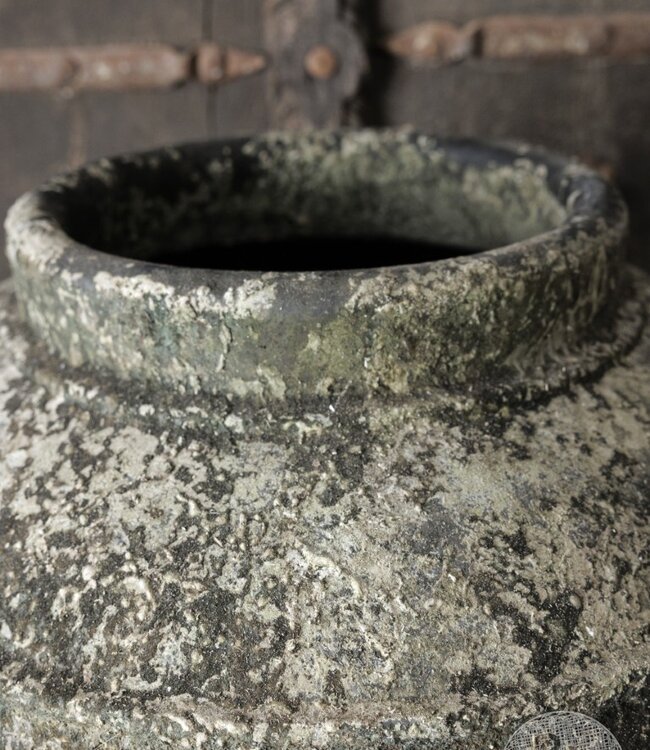 Be-Uniq Oude Verweerde Kruik | Indonesië | Nr 2 | H60 x D58 cm