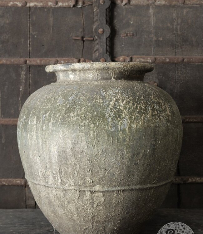 Be-Uniq Oude Verweerde Pot | Indonesië | H57 x D52 cm