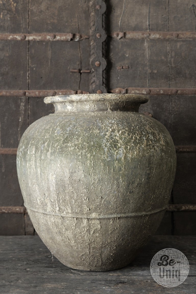 Be-Uniq Oude Verweerde Pot | Indonesië | H57 x D52 cm