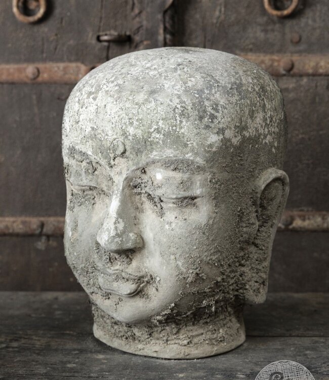 Be-Uniq Verweerd Buddha-Hoofd | H35 x B29 x D27 cm