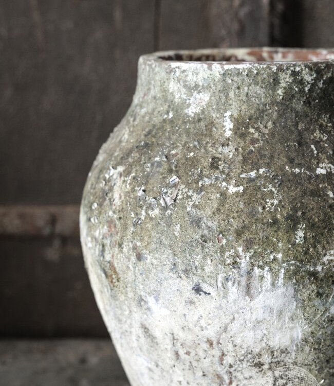 Be-Uniq Oude Verweerde Pot | Indonesië | H27 x D23 cm