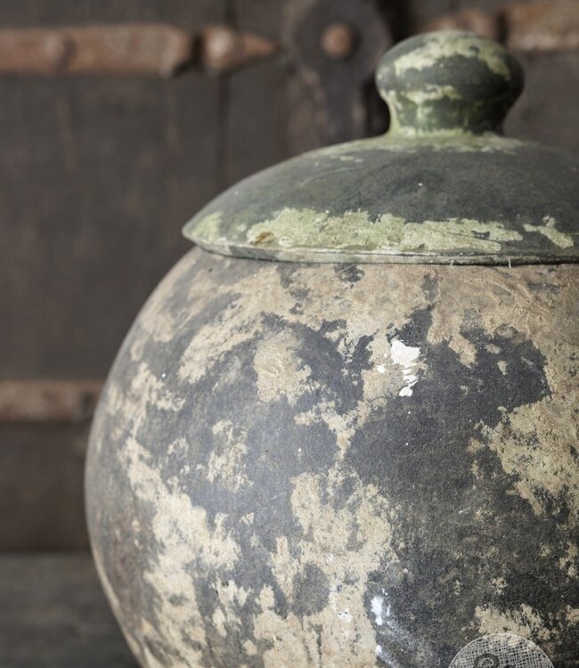 Be-Uniq Oude Verweerde Pot | Indonesië | H35 x D30 cm