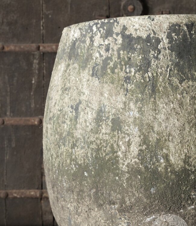 Be-Uniq Oude Verweerde Pot | Indonesië | H61 x D52 cm
