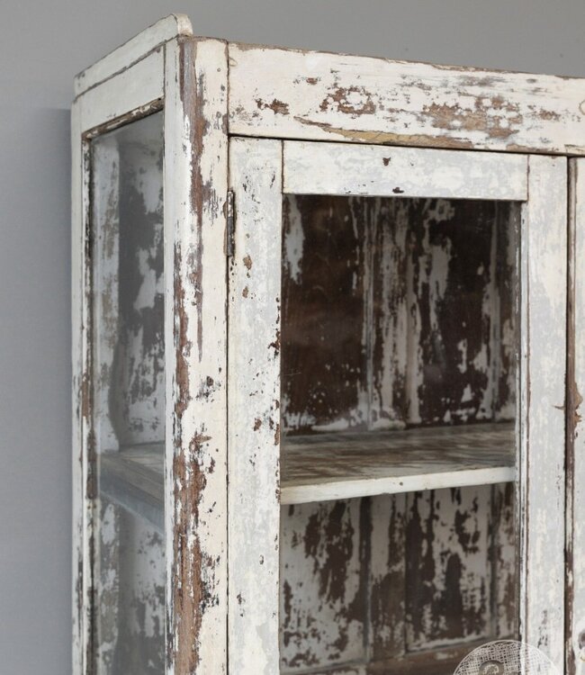 Be-Uniq Oude Vitrinekast | India | H153 x B77 x D35 cm