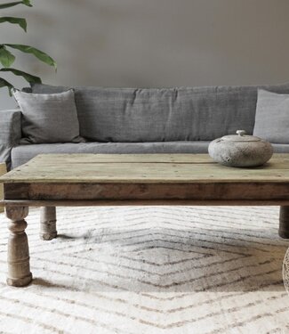 Be-Uniq Oude Salontafel | India | H46 x B145 x D82 cm