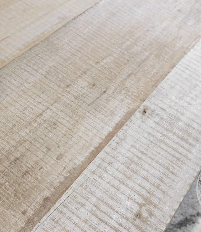 Be-Uniq Salontafel Met Plank | Oud Hout | H46 x B120 x D70 cm