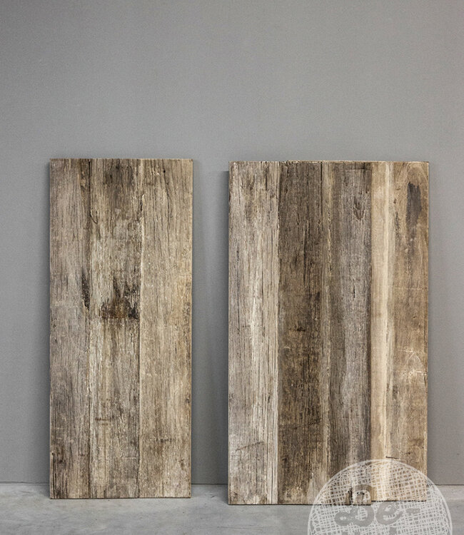 Be-Uniq Losse Plank | Oud Verweerd Hout | 3 Maten
