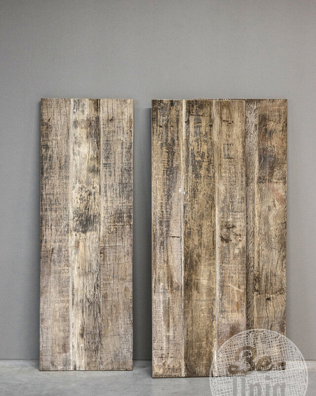 Be-Uniq Losse Plank | Oud Verweerd Hout | 3 Maten