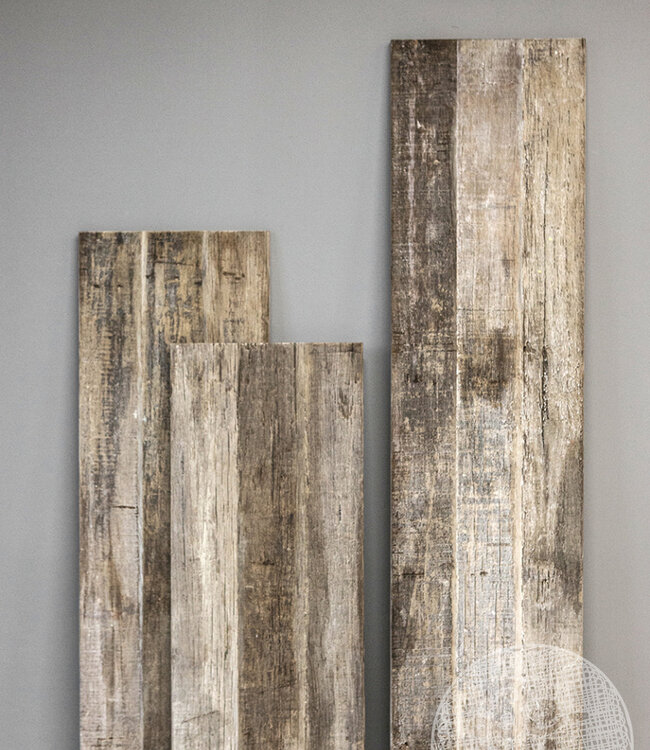 Be-Uniq Losse Plank | Oud Verweerd Hout | 3 Maten