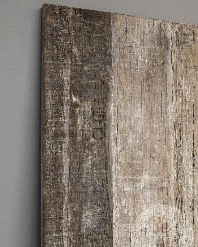 Be-Uniq Losse Plank | Oud Verweerd Hout | 3 Maten