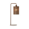 Tafellamp Donio | Hout | Bruin | H59,5 x B26 x D20 cm