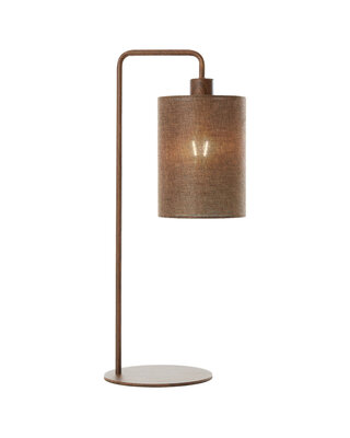 Light&Living Tafellamp Donio | Hout | Bruin | H59,5 x B26 x D20 cm