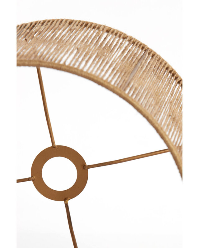 Light&Living Lampenkap Tossa | Naturel | Jute | 2 Maten