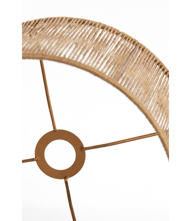 Light&Living Lampenkap Tossa | Naturel | Jute | 2 Maten