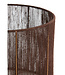 Light&Living Lampenkap Tossa | Donkerbruin | Jute | 2 Maten