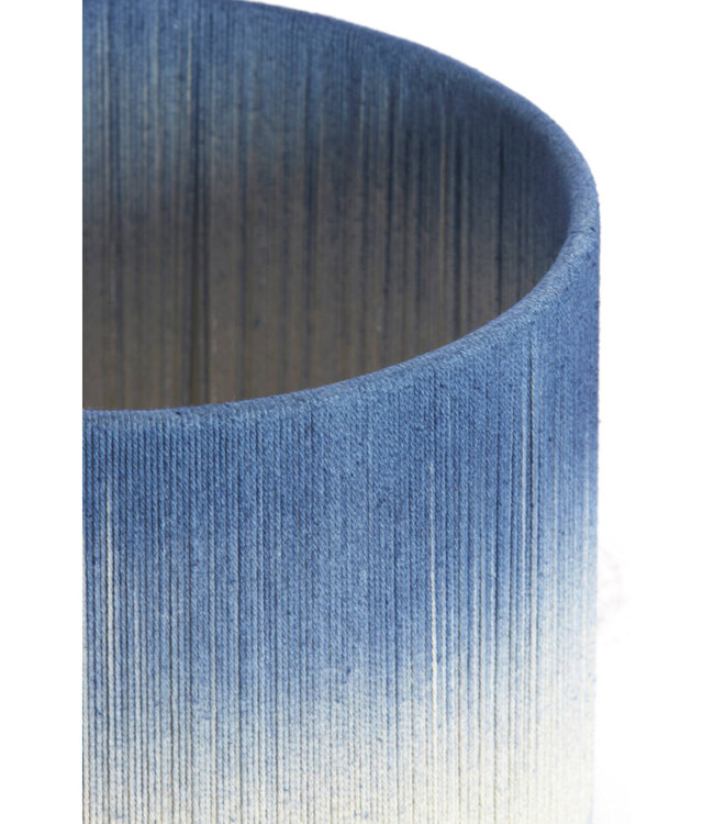 Light&Living Lampenkap Tossa | Blauw | Jute | 4 Maten