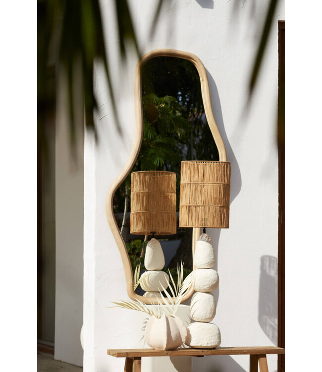 Light&Living Spiegel Celano | Hout | Naturel | 3 Maten