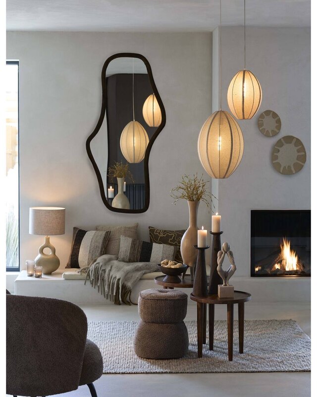 Light&Living Spiegel Celano | Hout | Bruin | 3 Maten