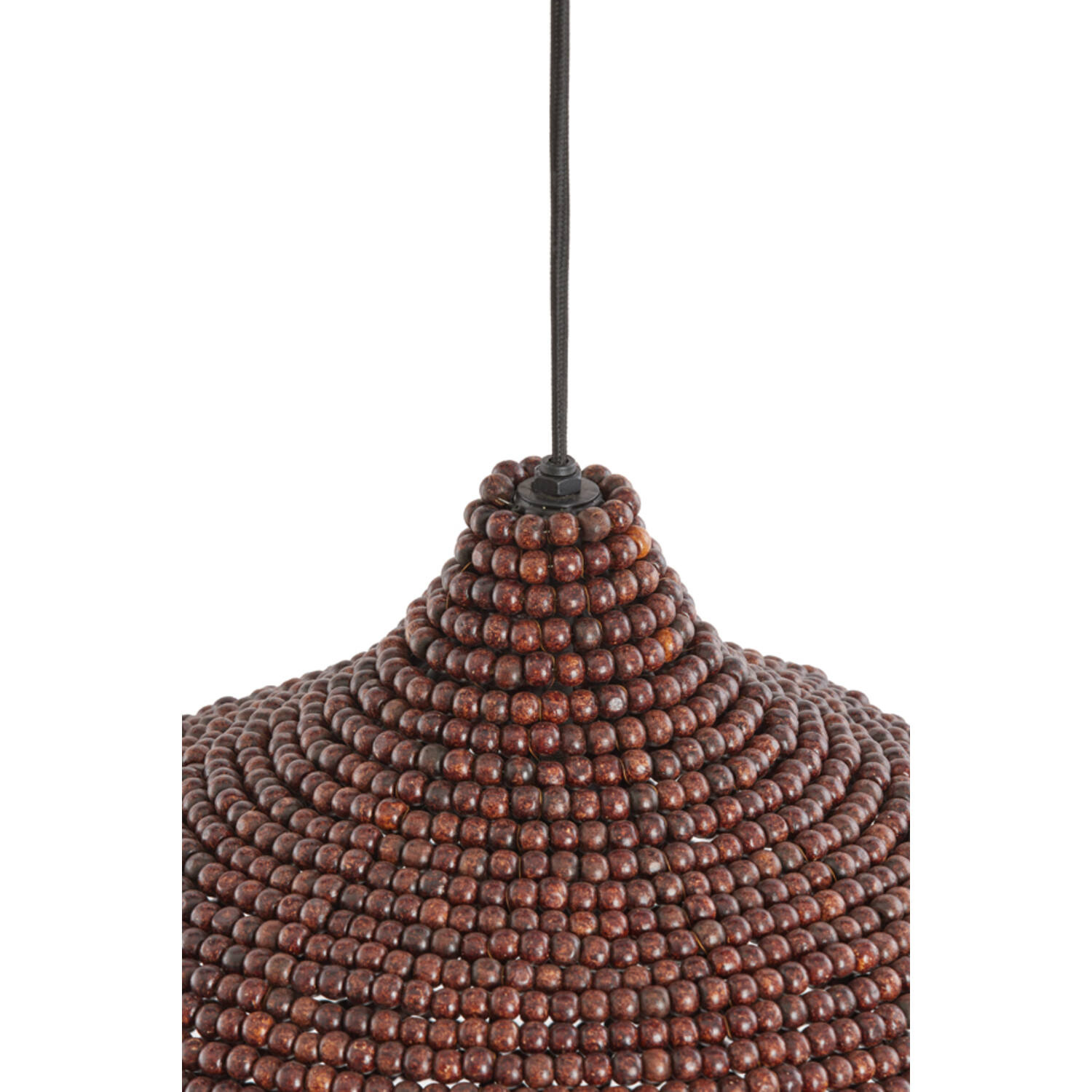 Light&Living Hanglamp Kalenga | Donkerbruin | 3 Maten