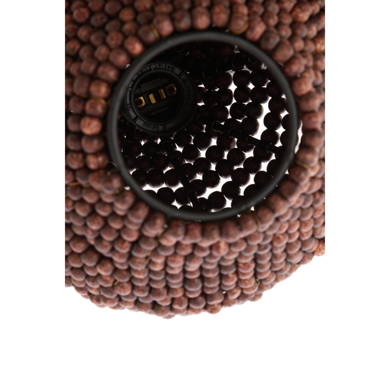 Light&Living Hanglamp Kalenga | Donkerbruin | 3 Maten